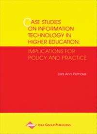 Imagen de portada: Case Studies on Information Technology in Higher Education 9781878289742