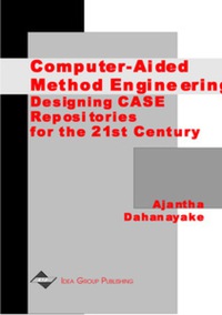 Imagen de portada: Computer-Aided Method Engineering 9781878289940