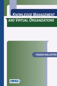Imagen de portada: Knowledge Management and Virtual Organizations 9781878289735
