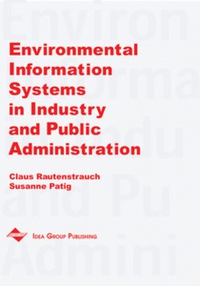 Imagen de portada: Environmental Information Systems in Industry and Public Administration 9781930708020