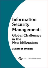 Cover image: Information Security Management 9781878289780