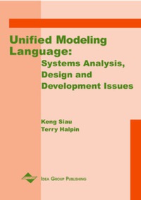 Imagen de portada: Unified Modeling Language 9781930708051