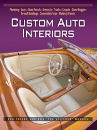 Cover image: Custom Auto Interiors 9781931128186