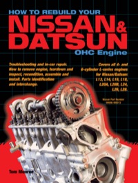 Imagen de portada: How to Rebuild Your Nissan & Datsun OHC Engine 9781931128032