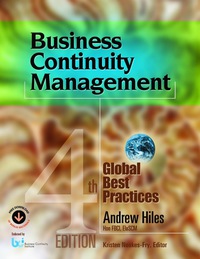Imagen de portada: Business Continuity Management 4th edition 9781931332354
