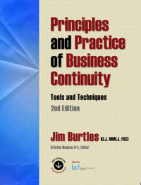 Imagen de portada: Principles and Practice of Business Continuity 2nd edition 9781931332941