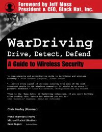 Titelbild: WarDriving: Drive, Detect, Defend: A Guide to Wireless Security 9781931836036