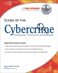 Omslagafbeelding: Scene of the Cybercrime: Computer Forensics Handbook: Computer Forensics Handbook 9781931836654