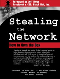 Titelbild: Stealing The Network: How to Own the Box 9781931836876