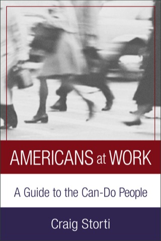Cover image: Americans At Work 9781931930642
