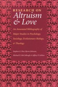 Cover image: Research On Altruism & Love 9781932031324