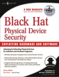 Immagine di copertina: Black Hat Physical Device Security: Exploiting Hardware and Software: Exploiting Hardware and Software 9781932266818