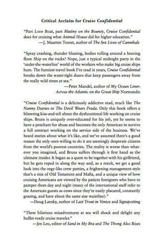 Cover image: Cruise Confidential 9781932361605