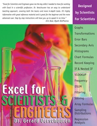 Imagen de portada: Excel for Scientists and Engineers 1st edition 9781932802108
