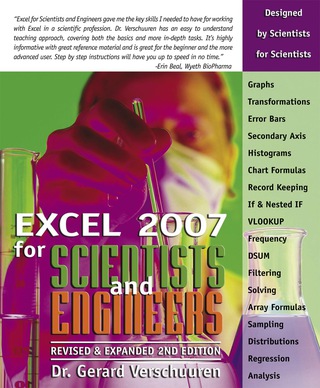 Imagen de portada: Excel 2007 for Scientists and Engineers 2nd edition 9781932802351