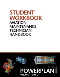 Omslagafbeelding: FAA Aviation Maintenance Technician Handbook–Powerplant, Volumes 1&2  Student Workbook 1st edition 9781933189697