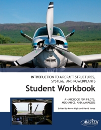 表紙画像: Introduction to Aircraft Structures, Systems, and Powerplants Student Workbook 1st edition 9781933189901