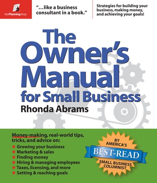 Cover image: The Owner's Manual for Small Business