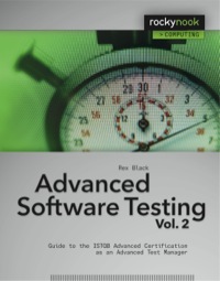 Cover image: Advanced Software Testing - Vol. 2 1st edition 9781933952369