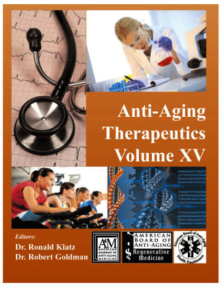 Cover image: Anti-Aging Therapeutics Volume XV