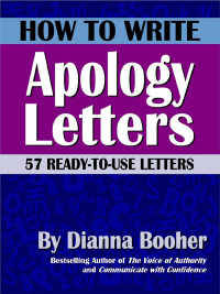 Imagen de portada: How to Write Apology Letters:57 Ready-to-Use Letters 1st edition 9781935124344