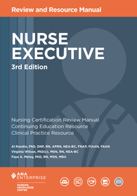 Omslagafbeelding: Nurse Executive Review and Resource Manual 3rd edition 9781935213789