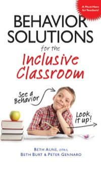 Imagen de portada: Behavior Solutions for the Inclusive Classroom 9781935274087