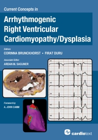 Cover image: Current Concepts in Arrhythmogenic Right Ventricular Cardiomyopathy/Dysplasia 1st edition 9781935395928