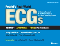 Omslagafbeelding: Podrid's Real-World ECGs: Volume 4B, Arrhythmias [Practice Cases] 1st edition