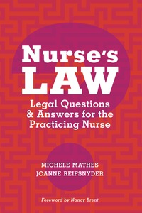 Omslagafbeelding: Nurse’s Law Questions & Answers for the Practicing Nurse 9781935476009