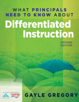 Titelbild: What Principals Need to Know About Differentiated Instruction 1st edition 9781935542506
