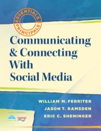 صورة الغلاف: Communicating & Connecting With Social Media 1st edition 9781935249535