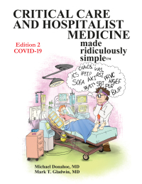 Cover image: Critical Care and Hospitalist Medicine Made Ridiculously Simple 2nd edition 9781935660460