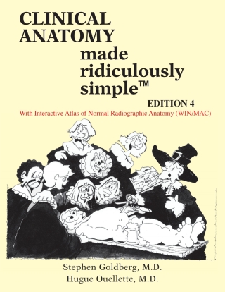Cover image: Clinical Anatomy Made Ridiculously Simple 4th edition 9780940780972