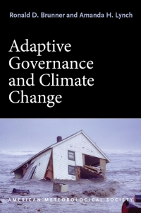 Cover image: Adaptive Governance and Climate Change 9781878220974