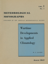 表紙画像: Wartime Developments in Applied Climatology 9781935704867