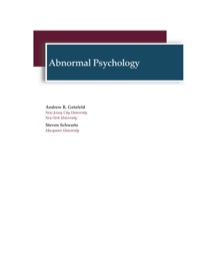Cover image: Abnormal Psychology 1st edition 9781935966685