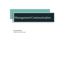 Cover image: Management Communication 1st edition 9781935966869