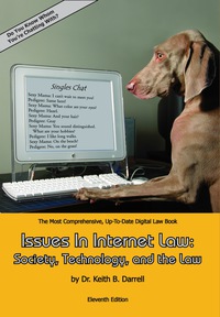 Imagen de portada: Issues in Internet Law: Society, Technology, and the Law 11th edition 9781935971351