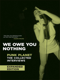 Immagine di copertina: We Owe You Nothing 9781933354323