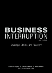 Imagen de portada: Business Interruption 2nd edition 9781936362240