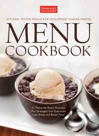 Cover image: America's Test Kitchen Menu Cookbook 9781933615905