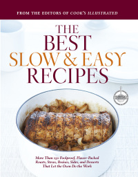 Cover image: The Best Slow and Easy Recipes 9781933615240