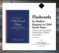 Omslagafbeelding: Flashcards for Medical Response to Child Sexual Abuse, 2E