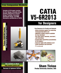 Cover image: CATIA V5-6R2013 for Designers 11th edition 9781936646616
