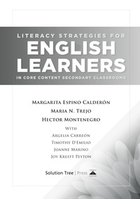 صورة الغلاف: Literacy Strategies for English Learners in Core Content Secondary Classrooms 1st edition 9781936763214