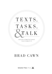Cover image: Texts, Tasks, and Talk 1st edition 9781936763832