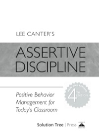 صورة الغلاف: Assertive Discipline 1st edition 9781934009154