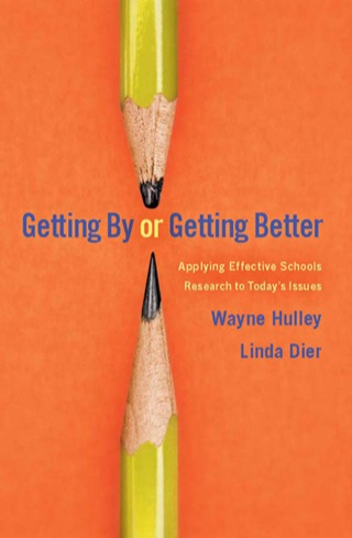 Cover image: Getting By or Getting Better 1st edition 9781934009406