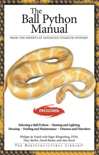 Cover image: The Ball Python Manual 9781882770724
